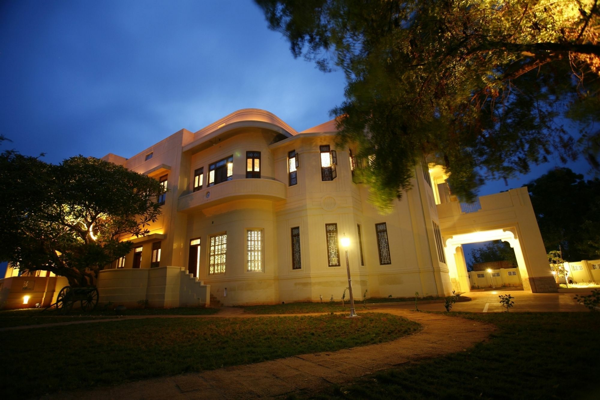 Visalam Chettinad Palace - A Cgh Earth Experience Kanadukattan Экстерьер фото